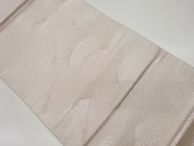 JAPANESE KIMONO / VINTAGE FUKURO OBI / WOVEN ROUGH WAVE